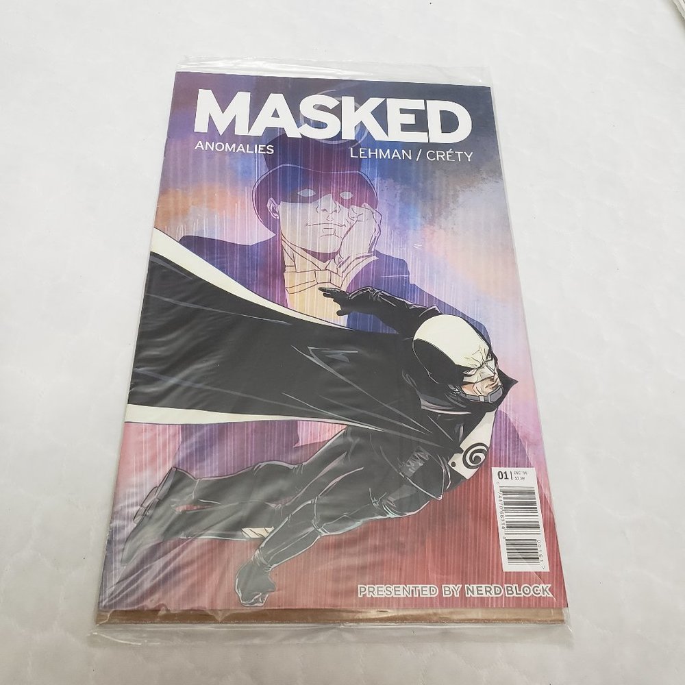 Masked Anomalies Comic #1- Nerd Block Exclusive Variant Cover